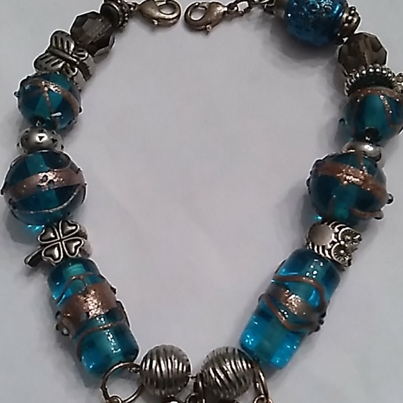 Crystal & Blown Horse charm - Picture 4 of 4